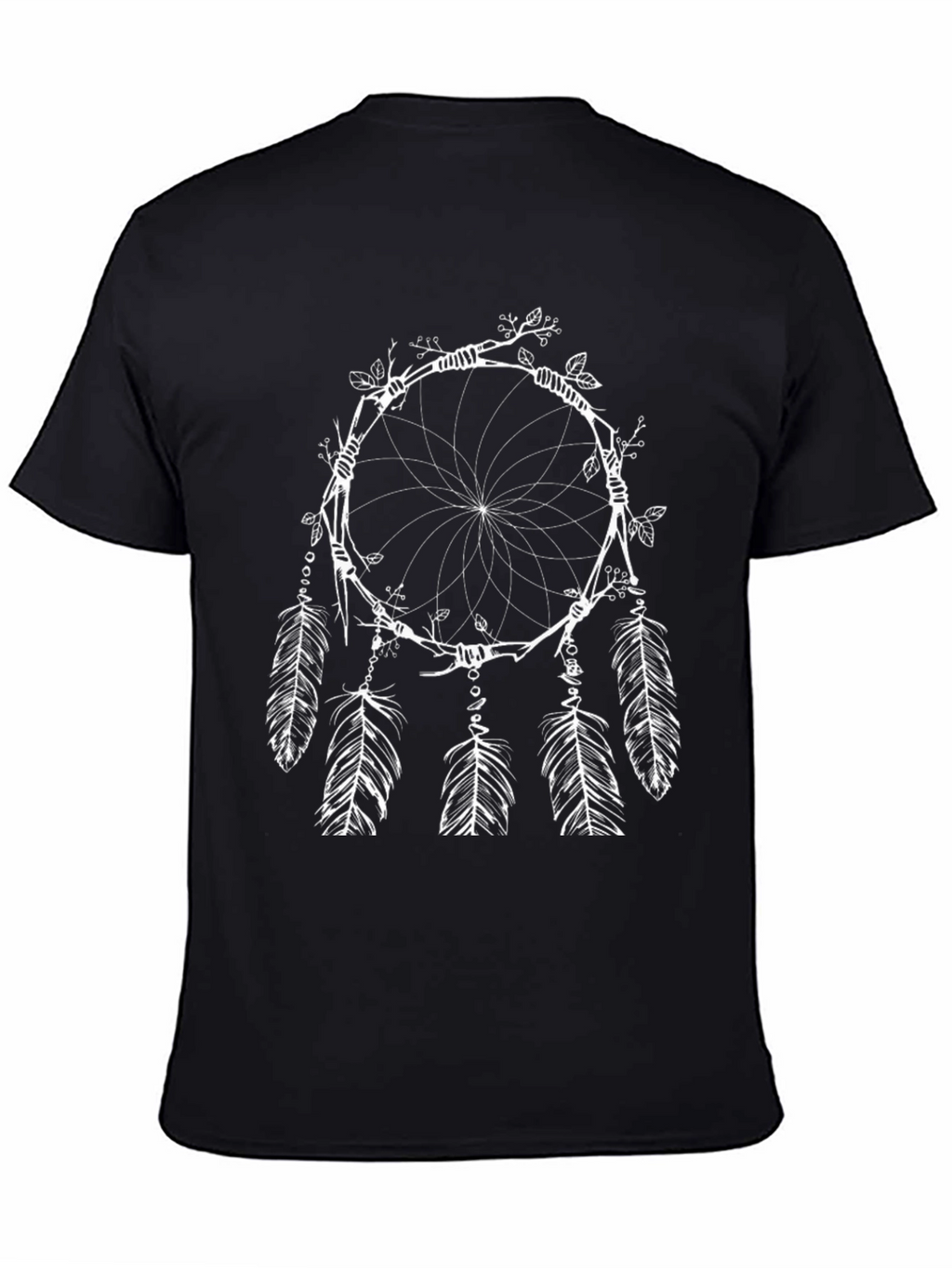 Dreamcatcher T-Shirt Bohemian Feather Graphic Tee