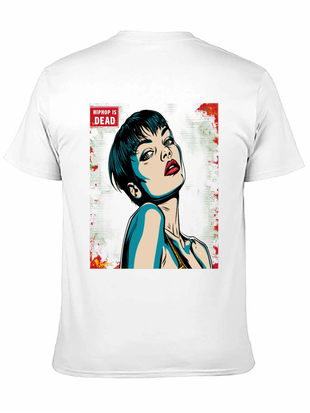 Edgy Graphic Tee - Hip Hop is Dead