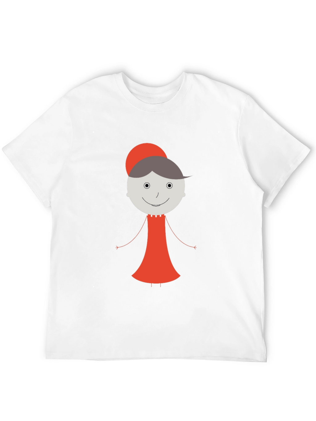Whimsical Granny Graphic Tee - Unisex Black T-Shirt