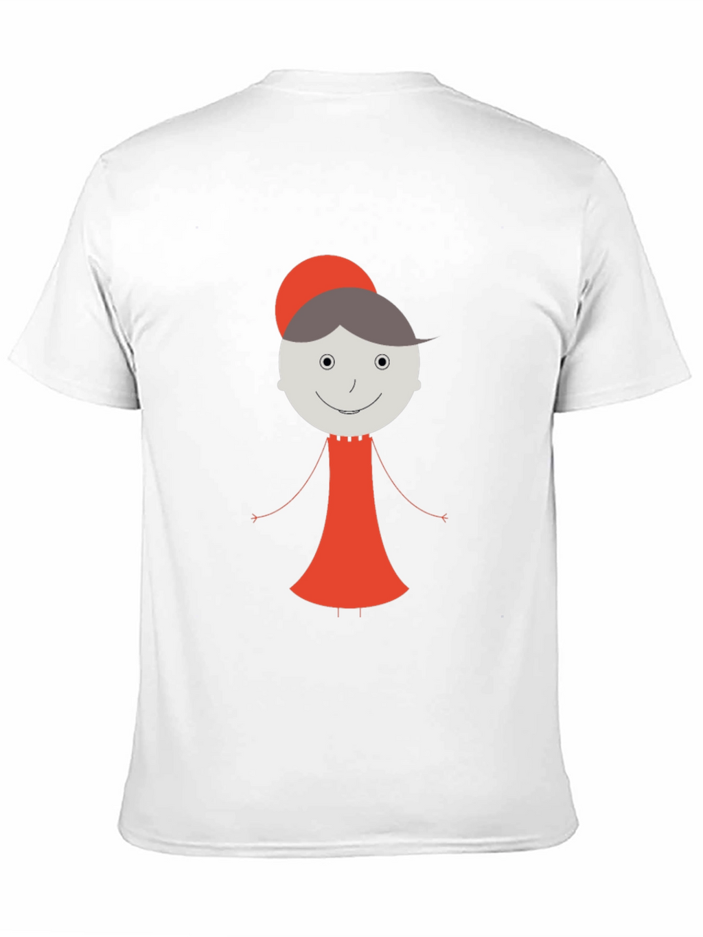 Whimsical Granny Graphic Tee - Unisex Black T-Shirt