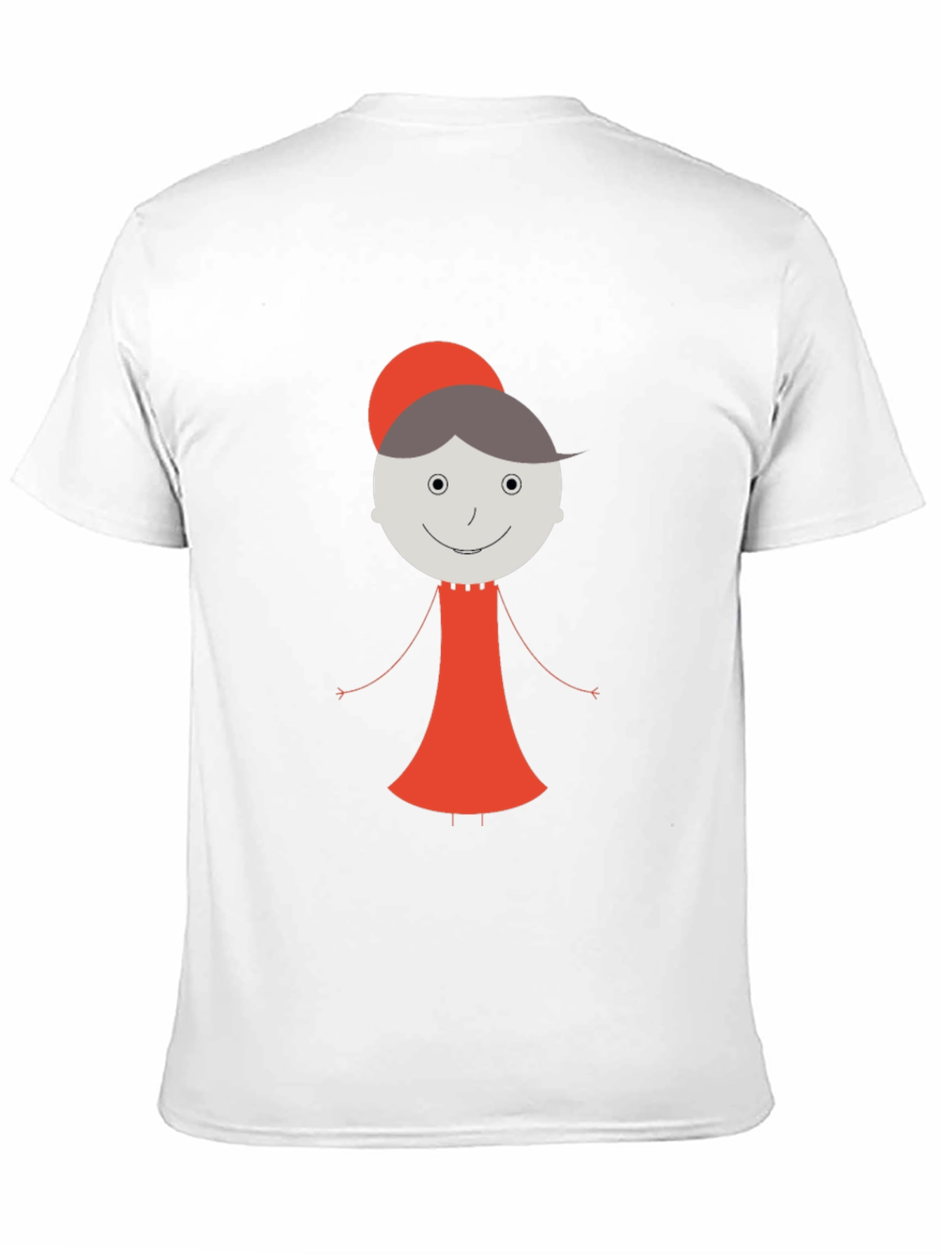 Whimsical Granny Graphic Tee - Unisex Black T-Shirt