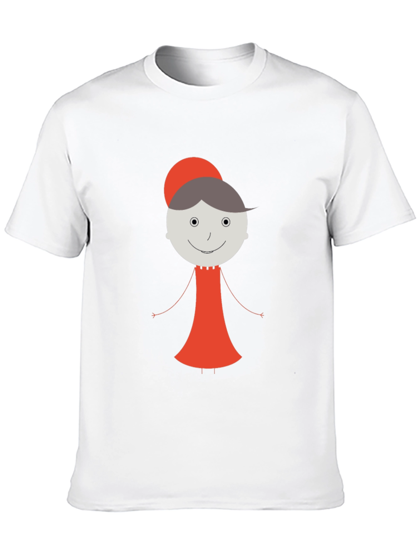 Whimsical Granny Graphic Tee - Unisex Black T-Shirt