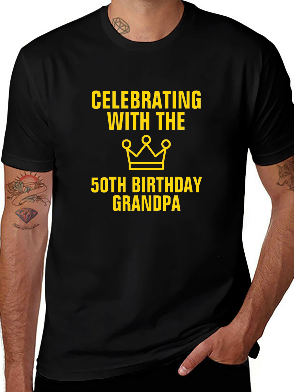 50th Birthday Grandpa Celebration T-Shirt