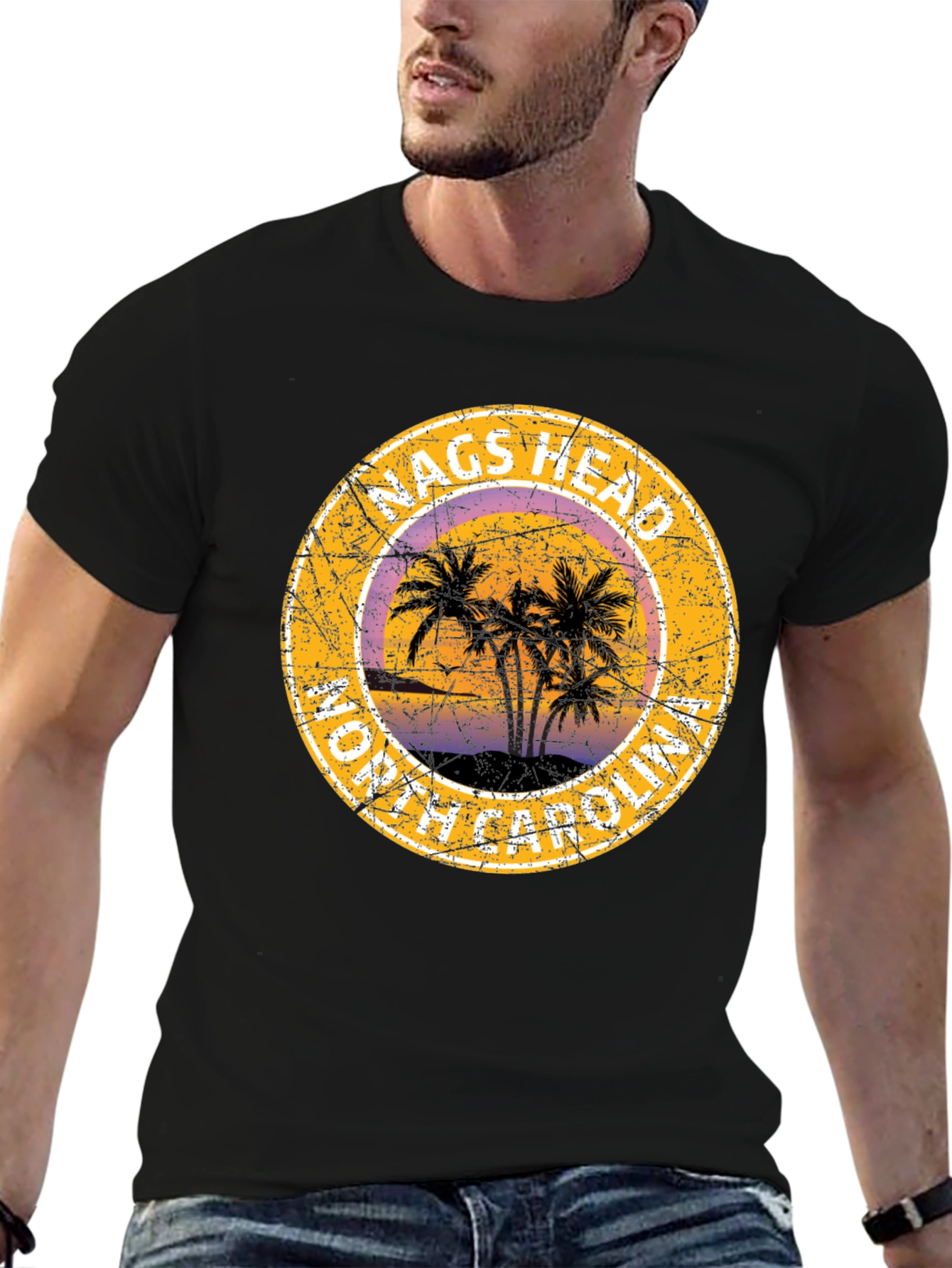 Nags Head North Carolina Palm Tee