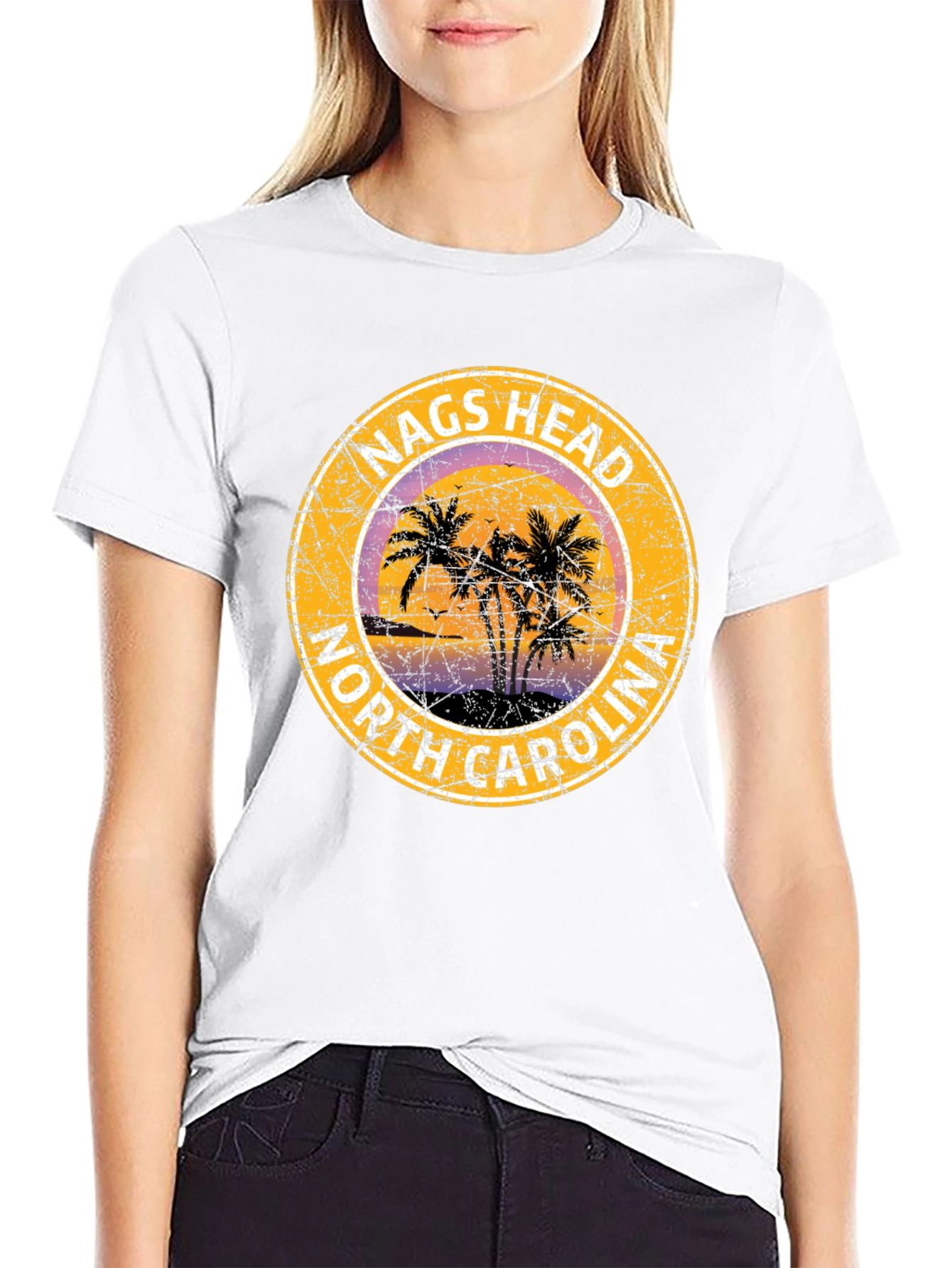 Nags Head North Carolina Palm Tee