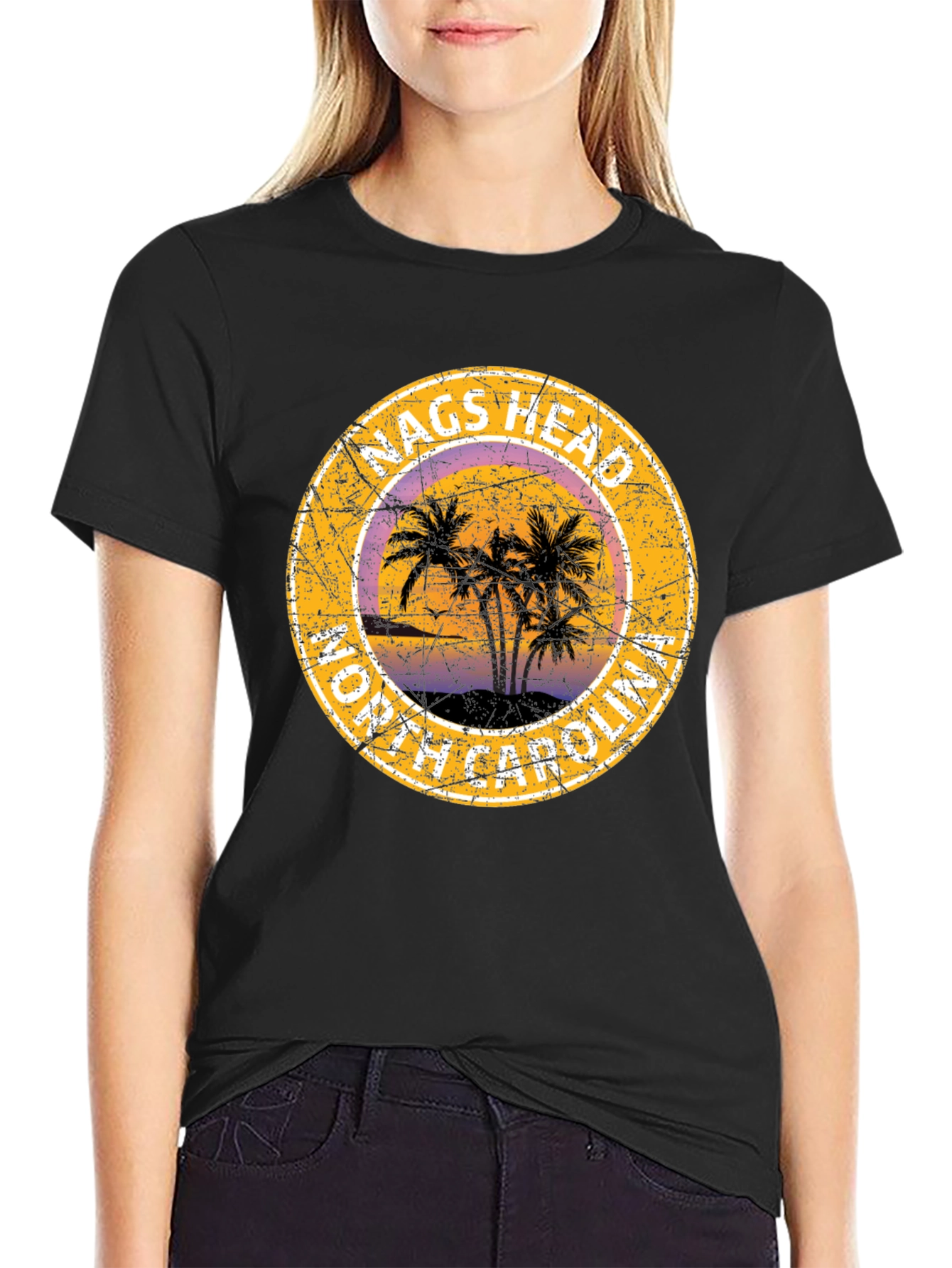 Nags Head North Carolina Palm Tee