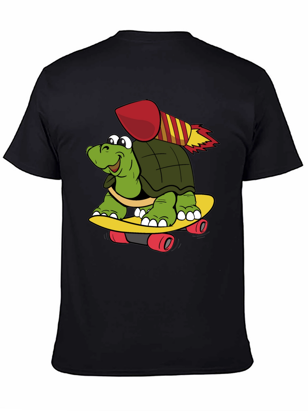 Turtle Skateboard Rocket T-Shirt