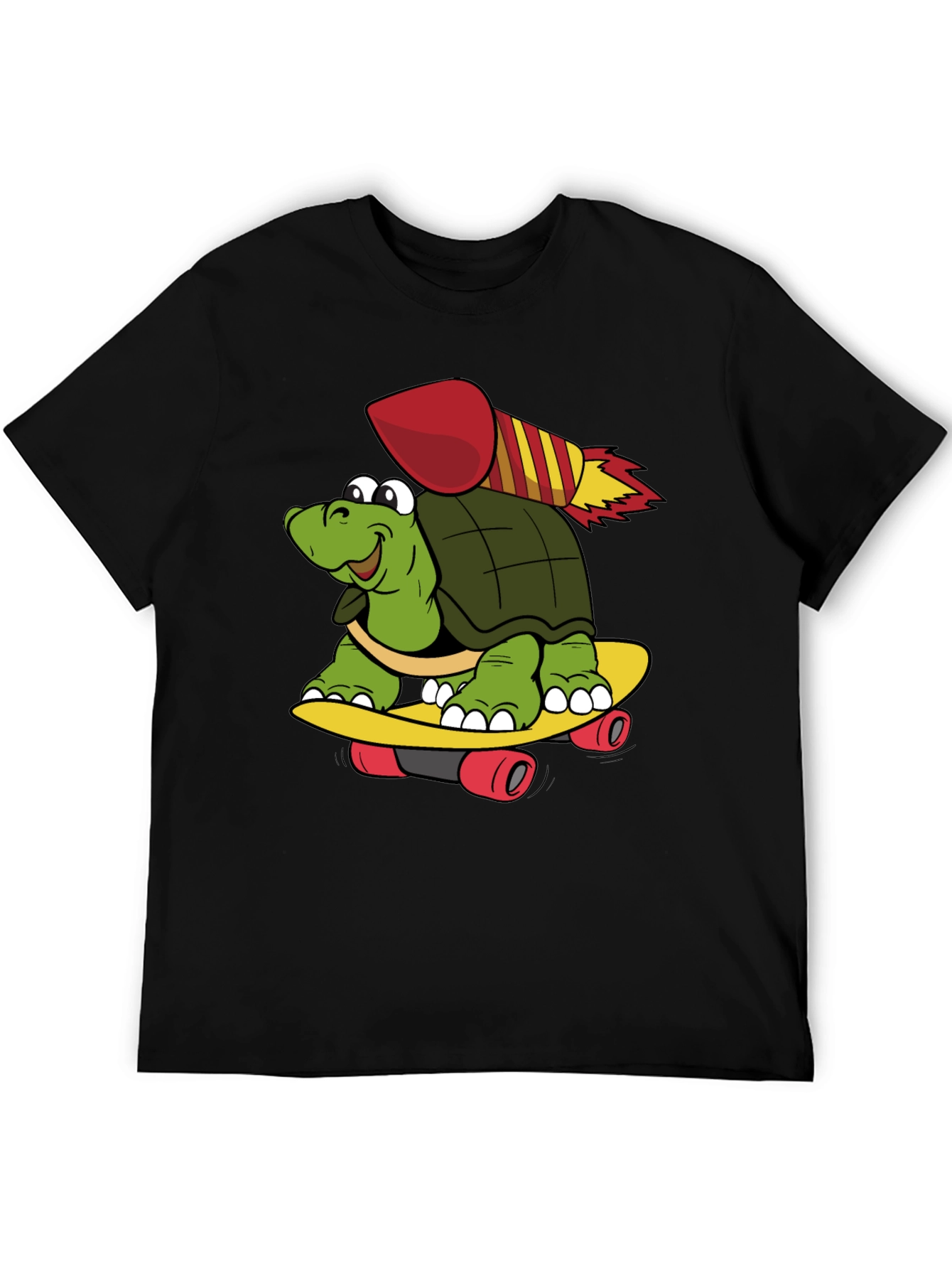 Turtle Skateboard Rocket T-Shirt