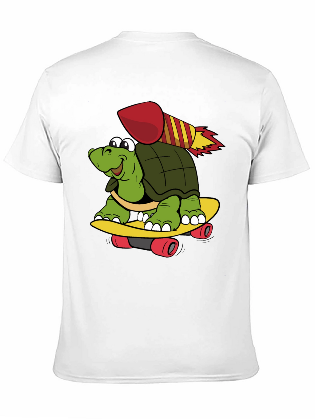 Turtle Skateboard Rocket T-Shirt