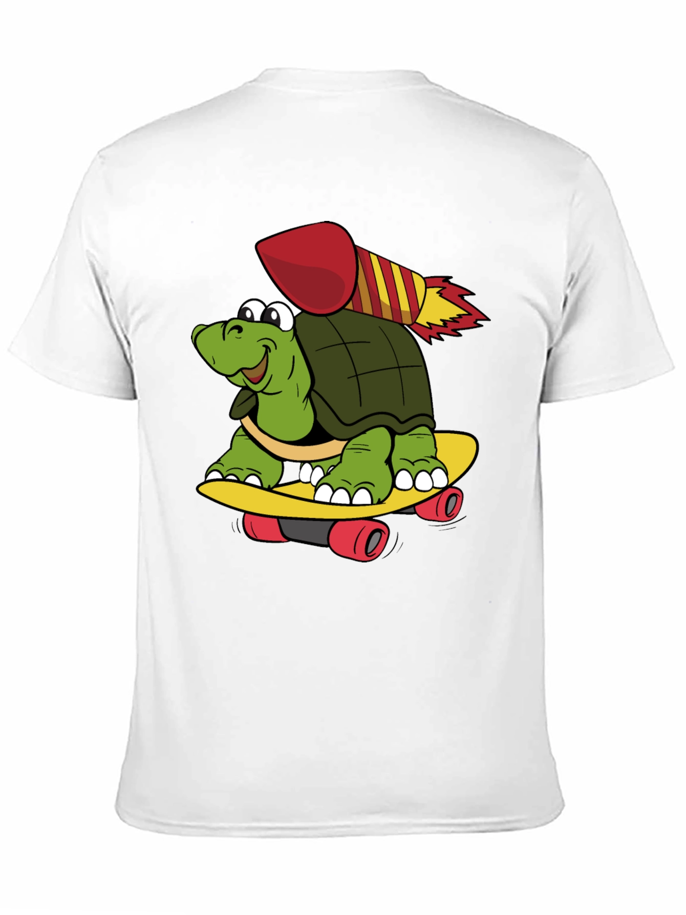 Turtle Skateboard Rocket T-Shirt