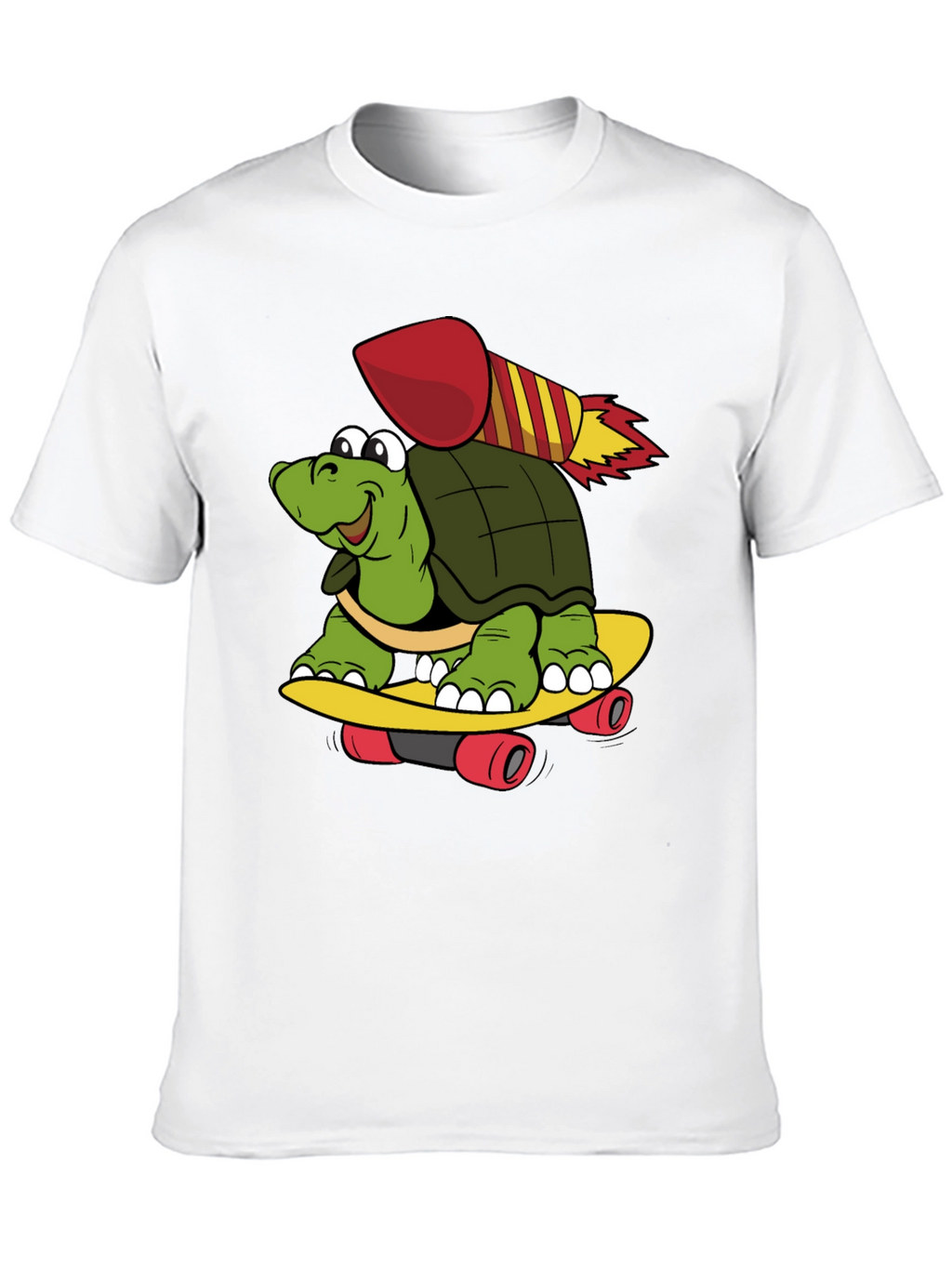 Turtle Skateboard Rocket T-Shirt