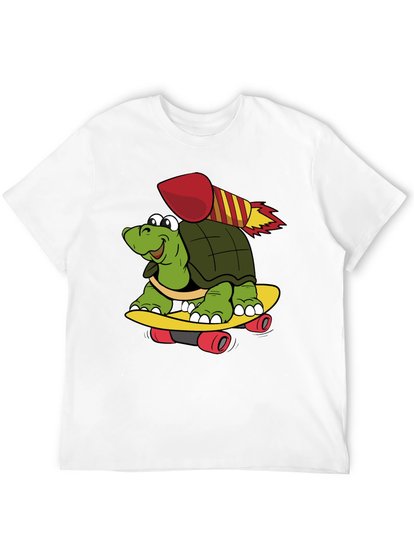 Turtle Skateboard Rocket T-Shirt