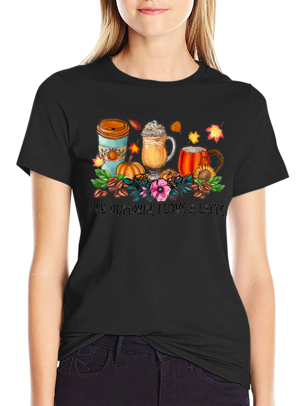Hey Pumpkin I Love A Latte T-Shirt