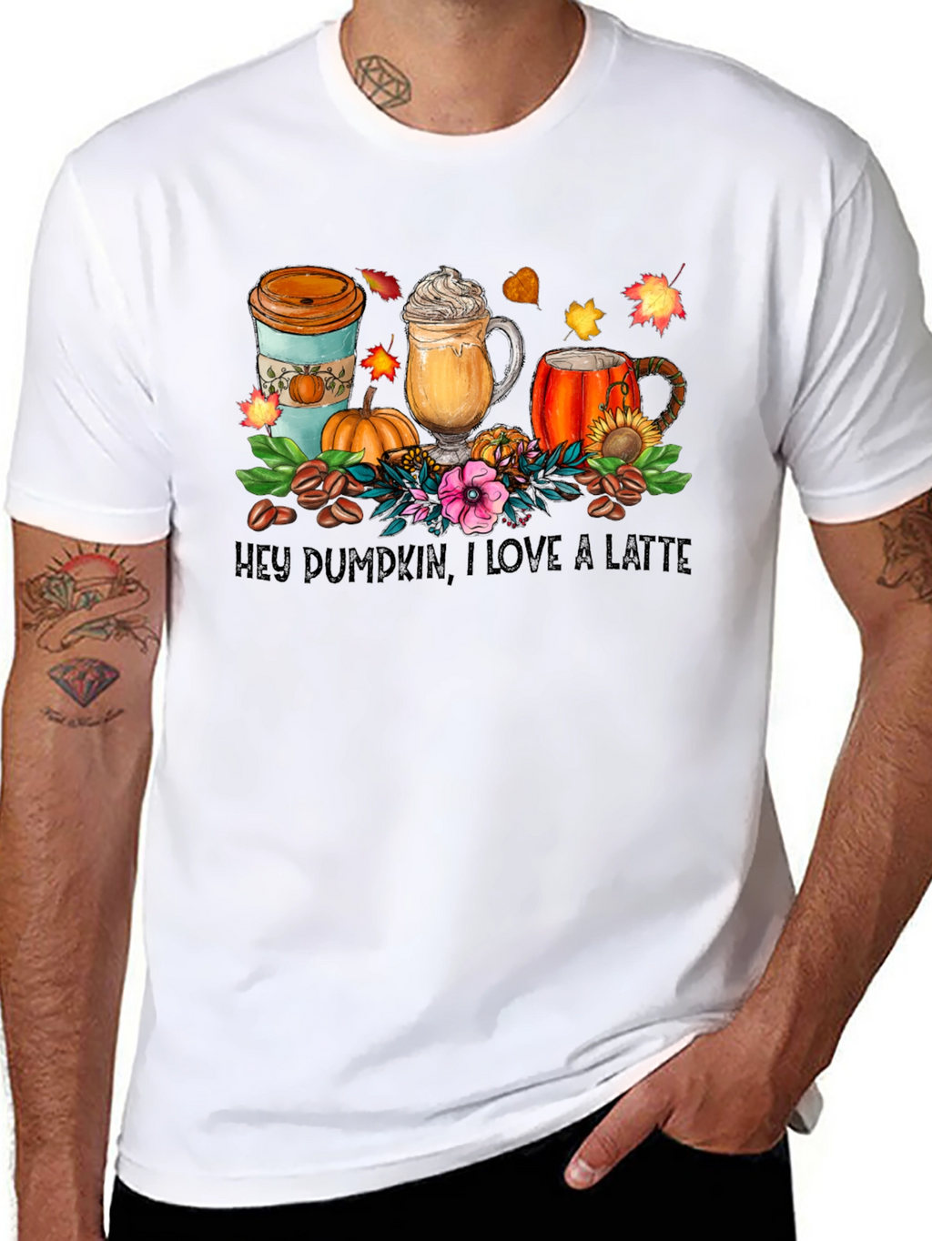 Hey Pumpkin I Love A Latte T-Shirt
