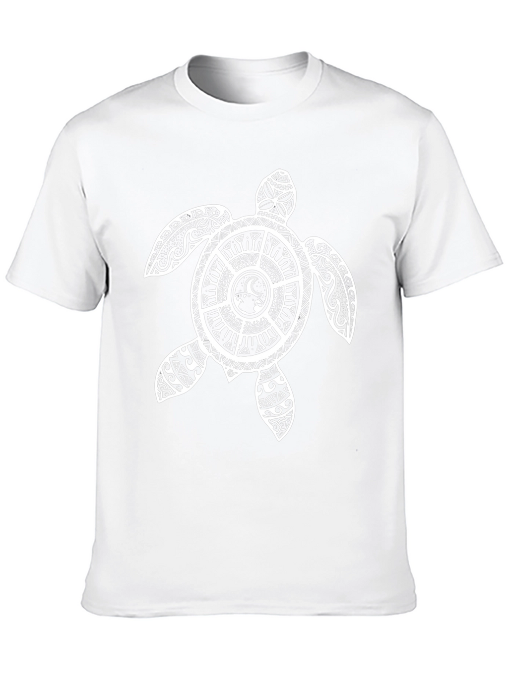 Tribal Turtle Graphic Tee - Black