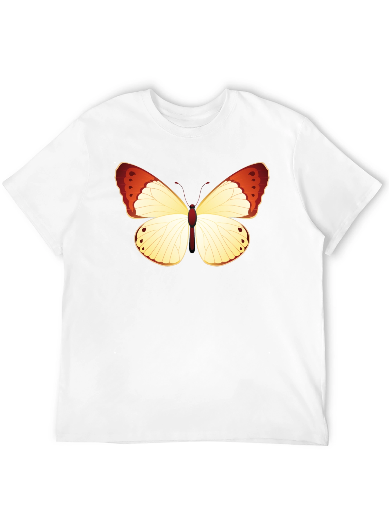 Butterfly Graphic T-Shirt - Black