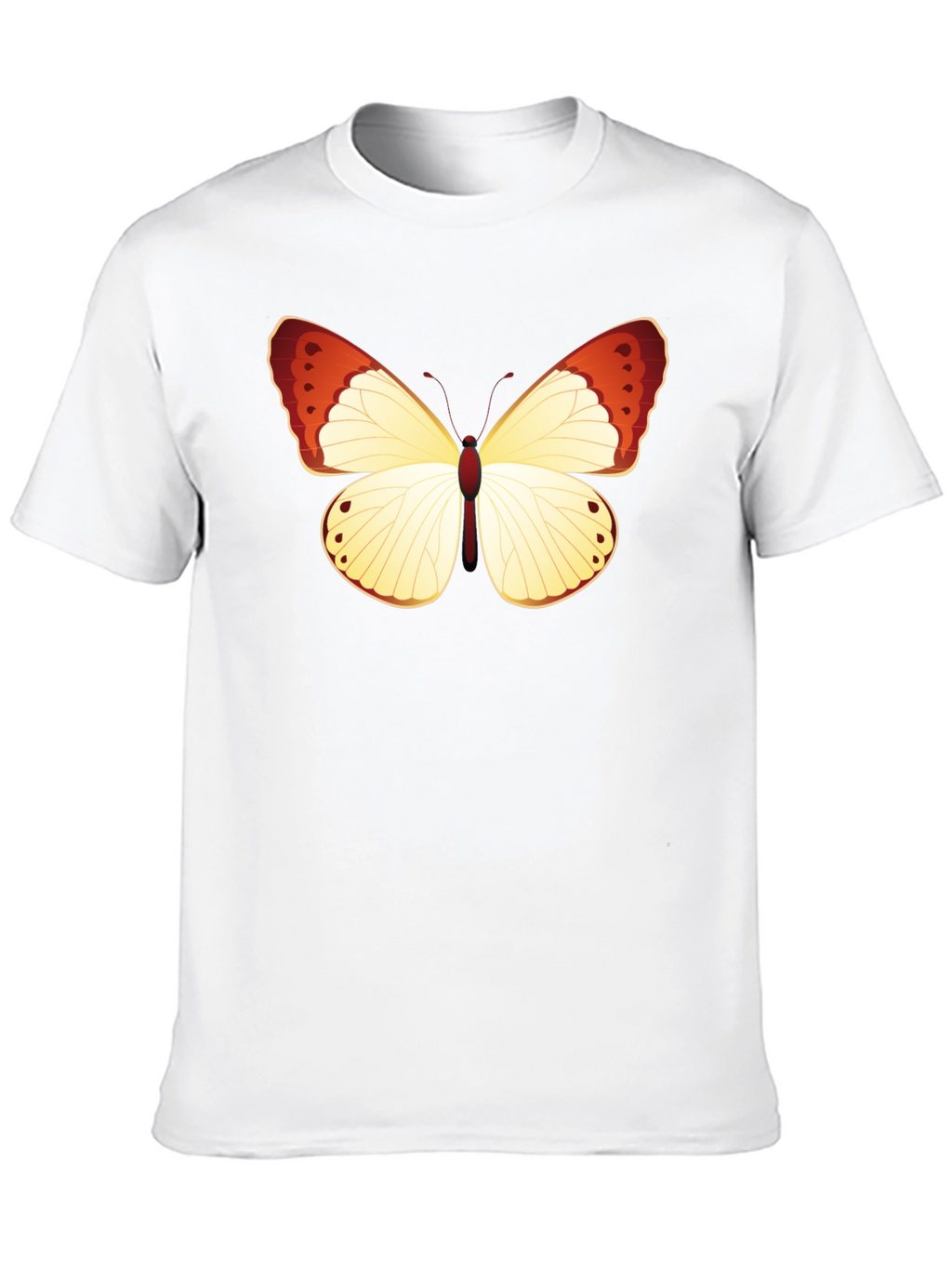 Butterfly Graphic T-Shirt - Black