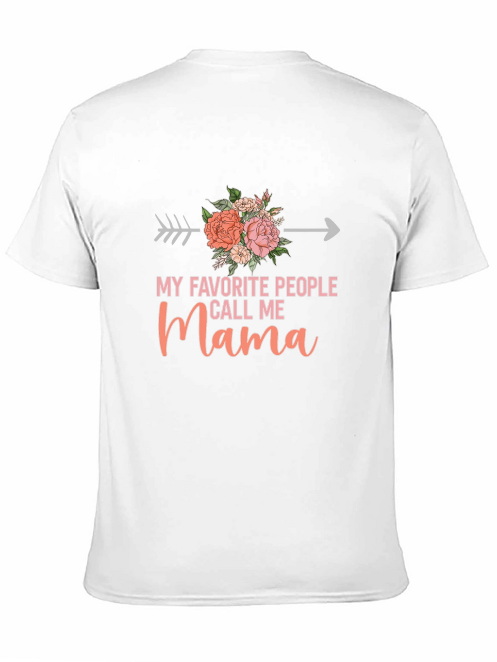 Mama Floral Arrow T-Shirt