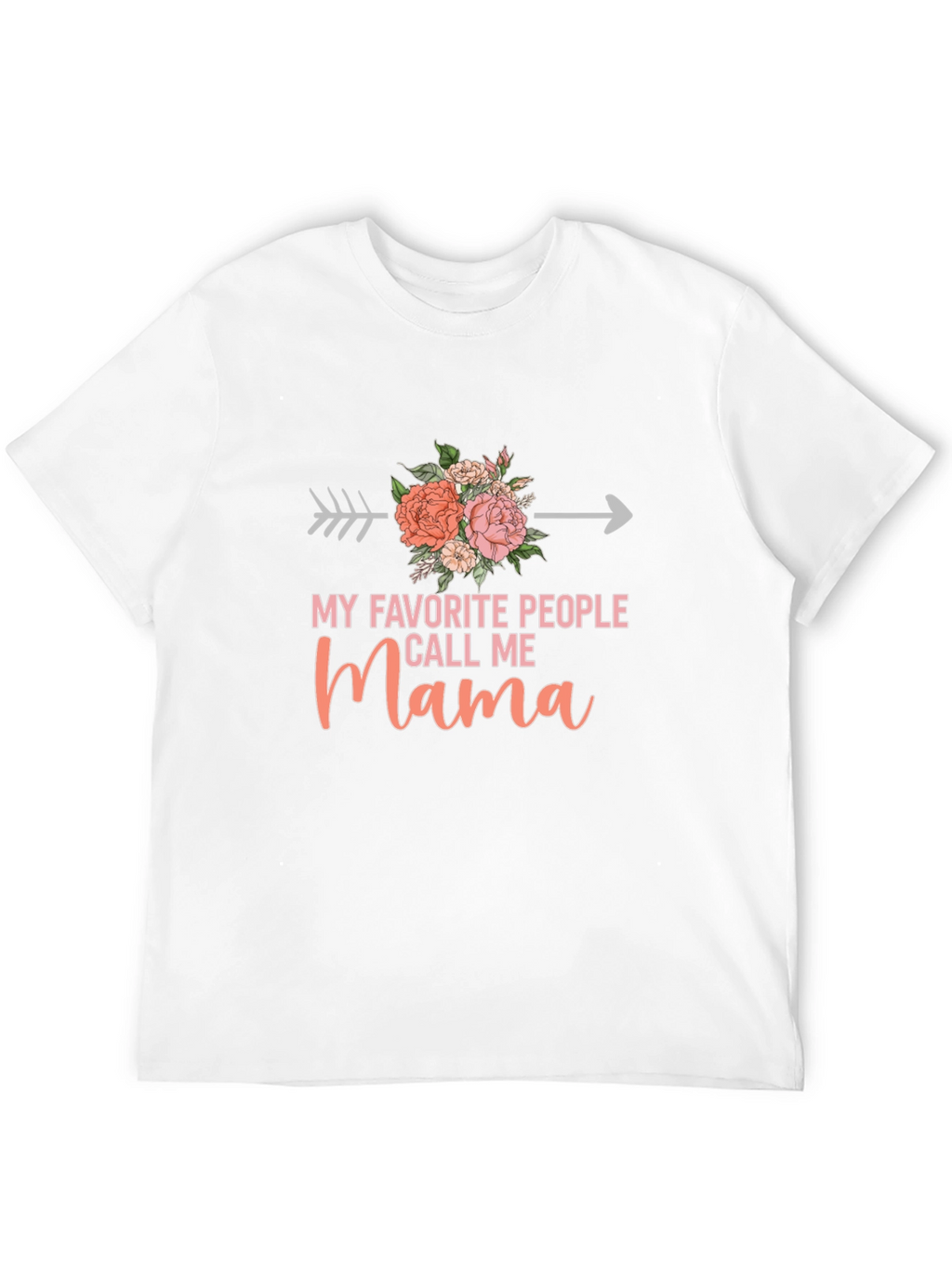 Mama Floral Arrow T-Shirt