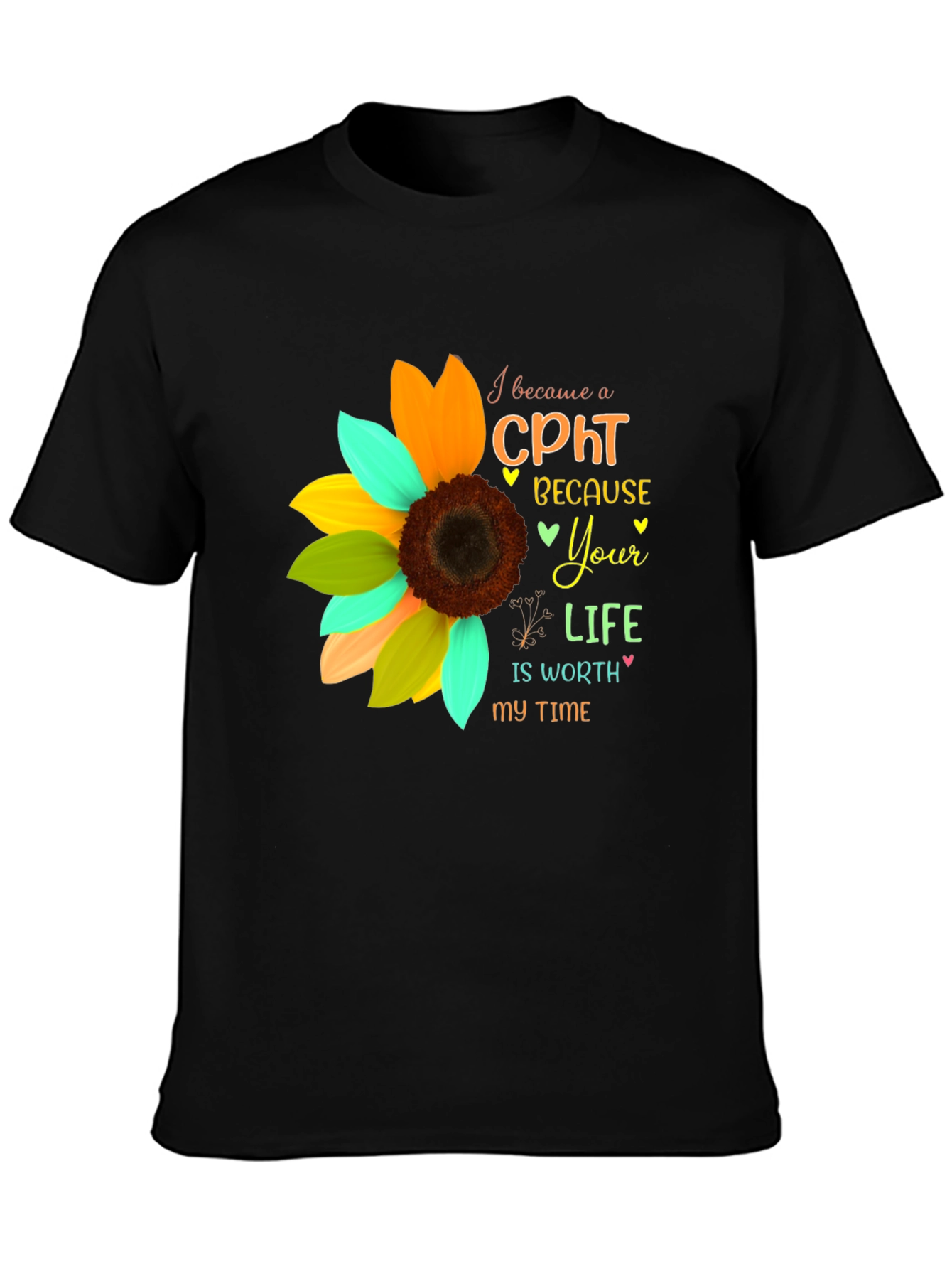 CPHT Sunflower Graphic T-Shirt - Unisex Fit
