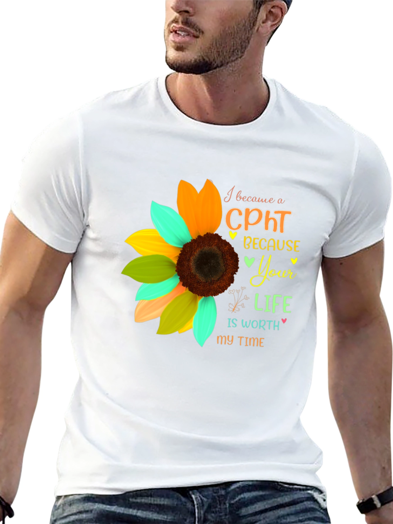 CPHT Sunflower Graphic T-Shirt - Unisex Fit