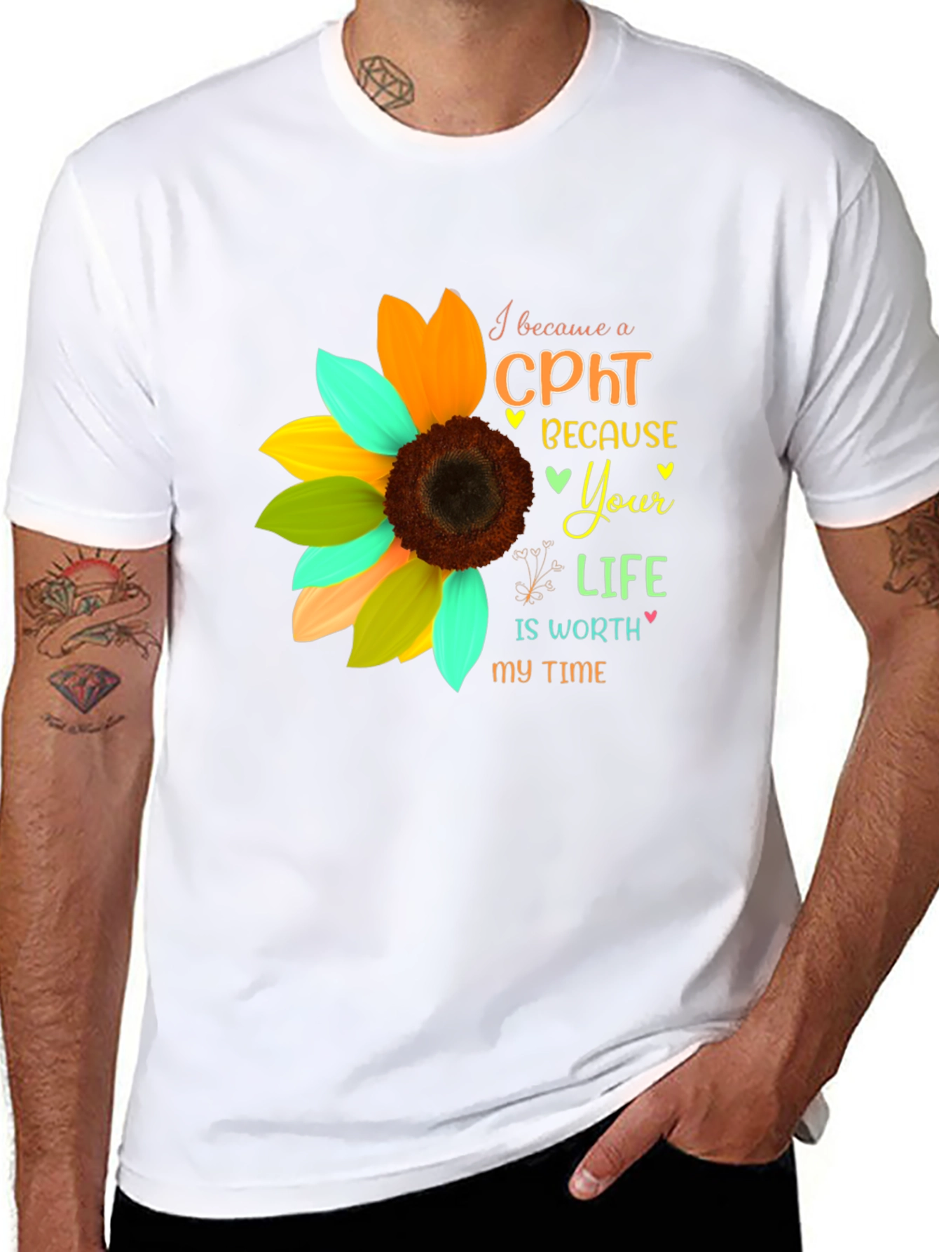 CPHT Sunflower Graphic T-Shirt - Unisex Fit