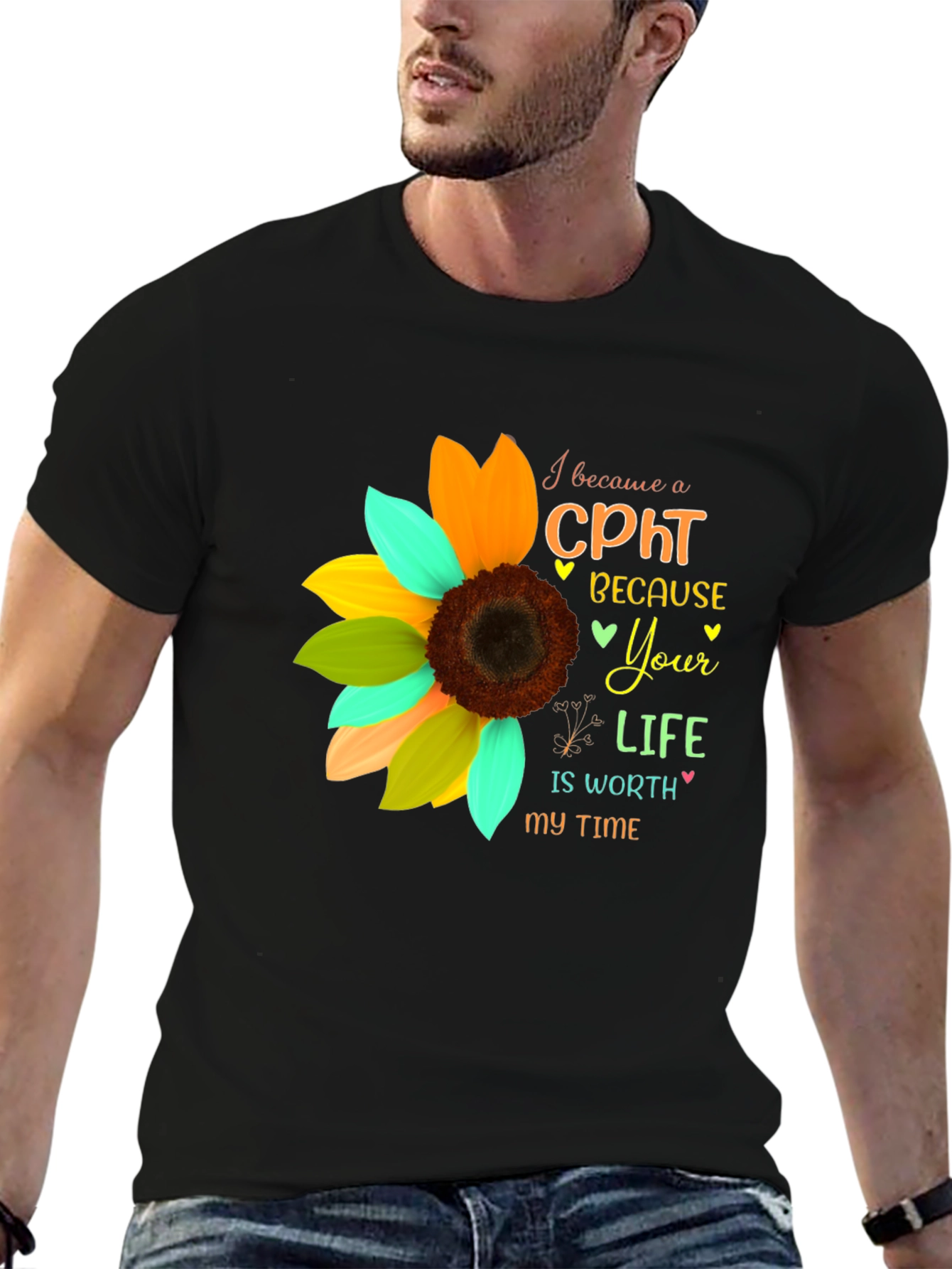 CPHT Sunflower Graphic T-Shirt - Unisex Fit