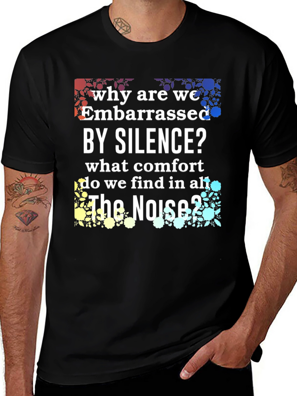 Embarrassed by Silence Graphic Tee