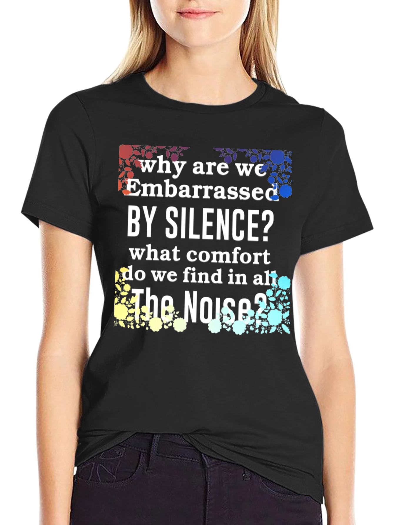 Embarrassed by Silence Graphic Tee