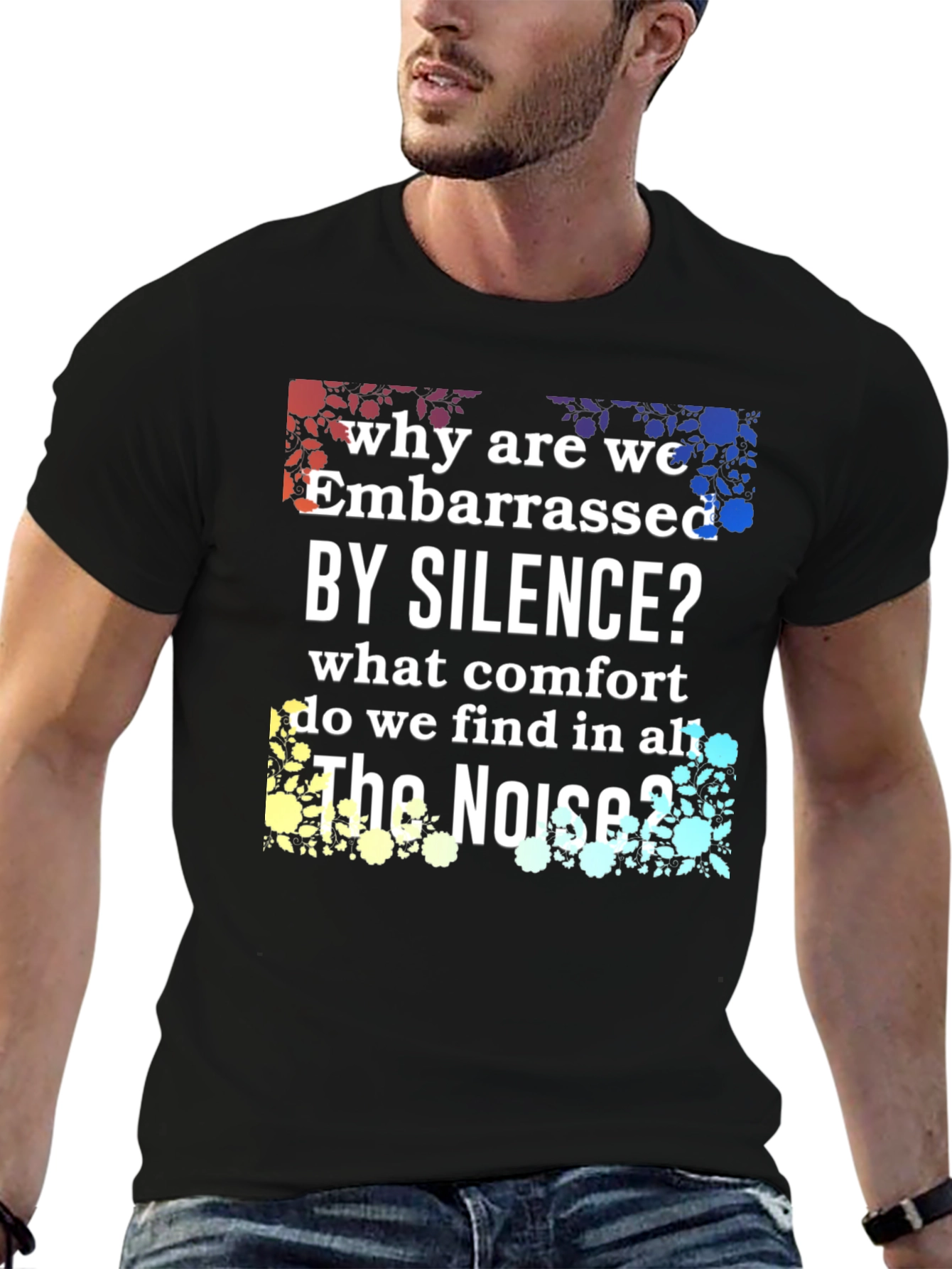 Embarrassed by Silence Graphic Tee