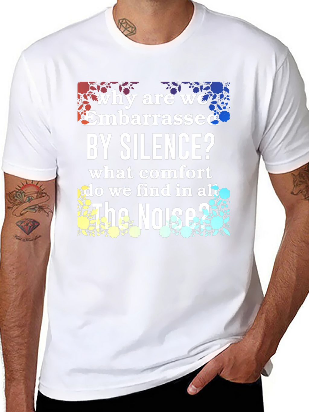 Embarrassed by Silence Graphic Tee