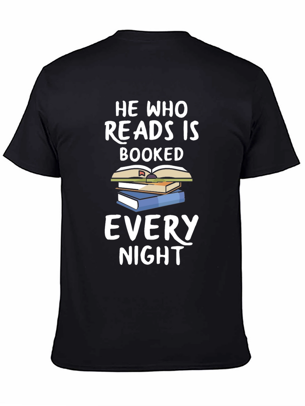 Booked Every Night Reading T-Shirt