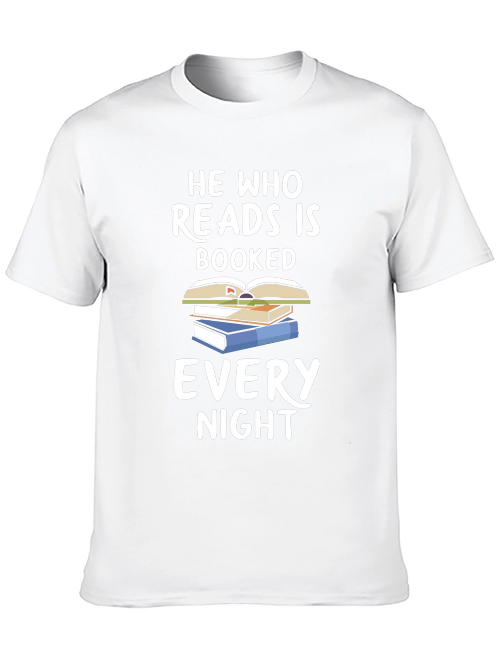 Booked Every Night Reading T-Shirt