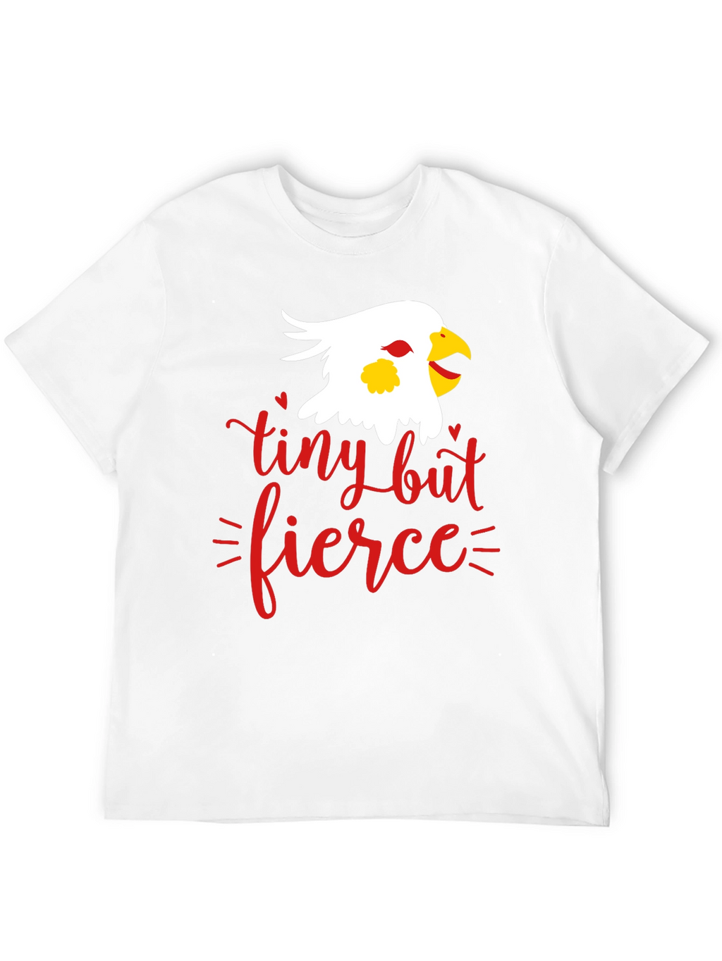 Tiny But Fierce Graphic Tee - Black