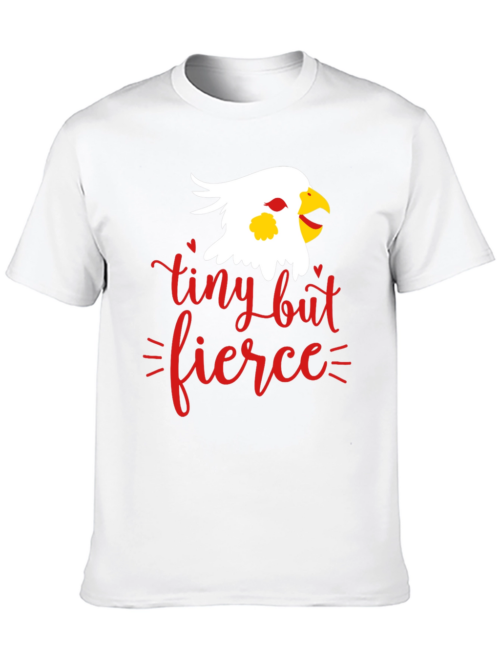 Tiny But Fierce Graphic Tee - Black