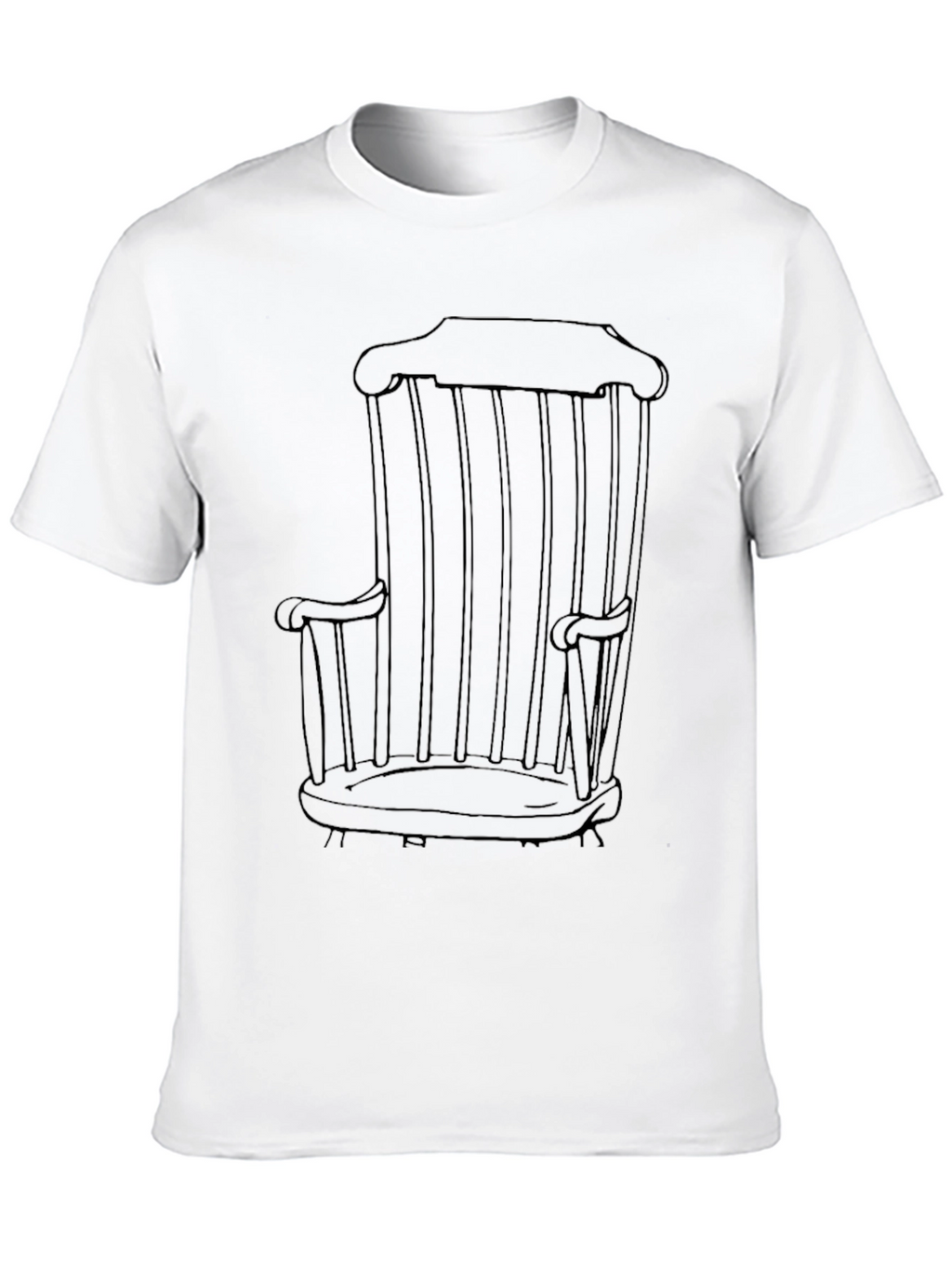 Rocking Chair Graphic Tee - Modern Comfort