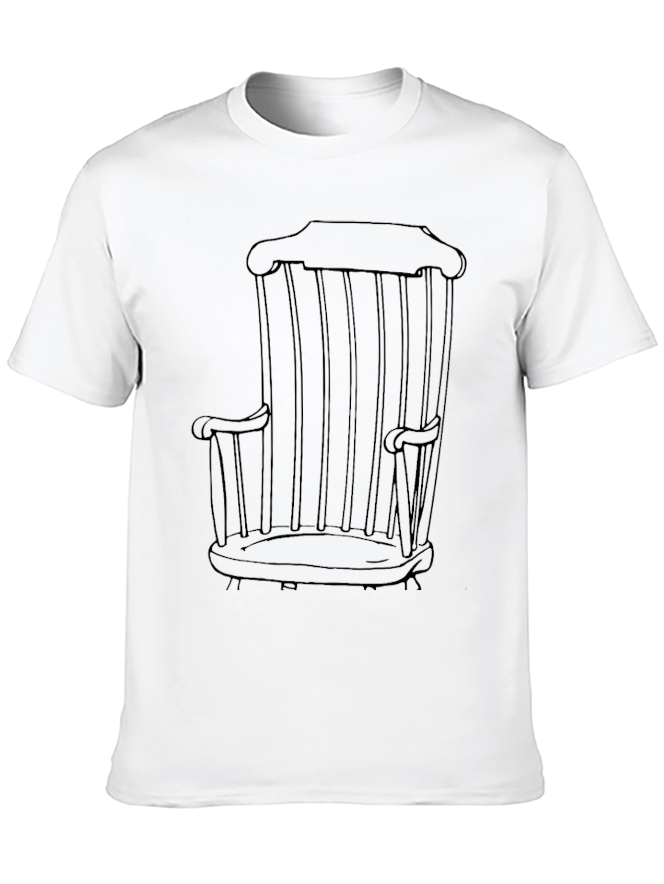 Rocking Chair Graphic Tee - Modern Comfort