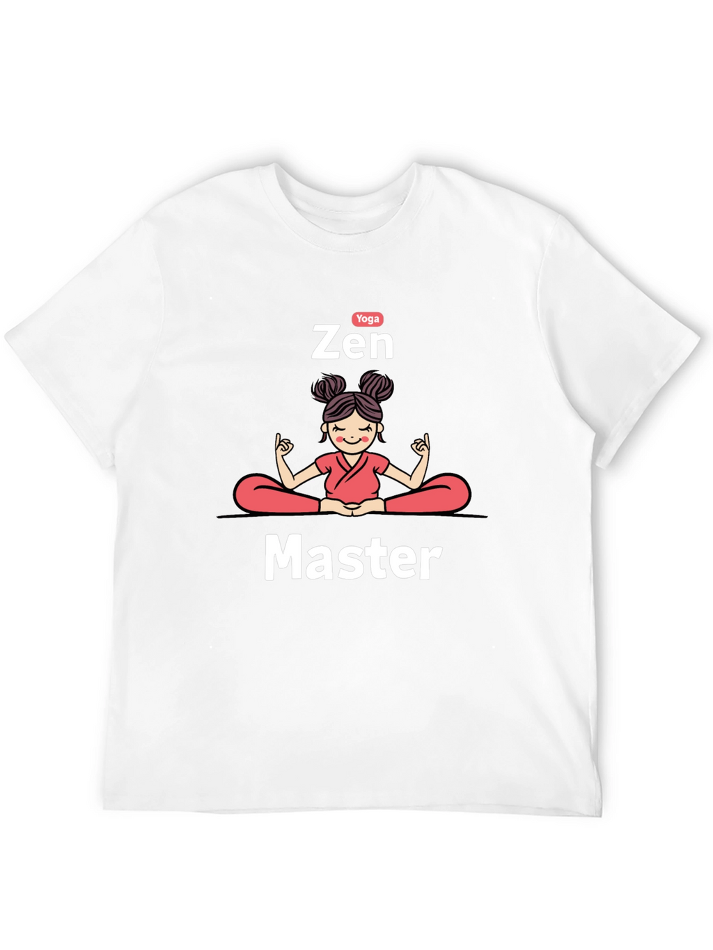 Zen Master Yoga Black T-Shirt