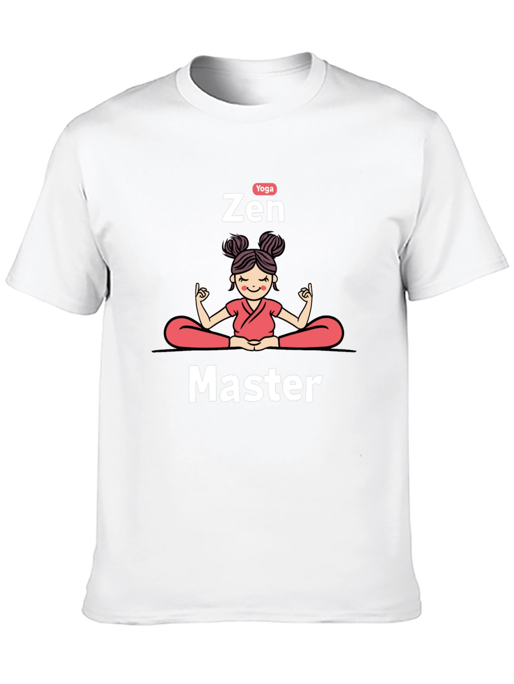 Zen Master Yoga Black T-Shirt