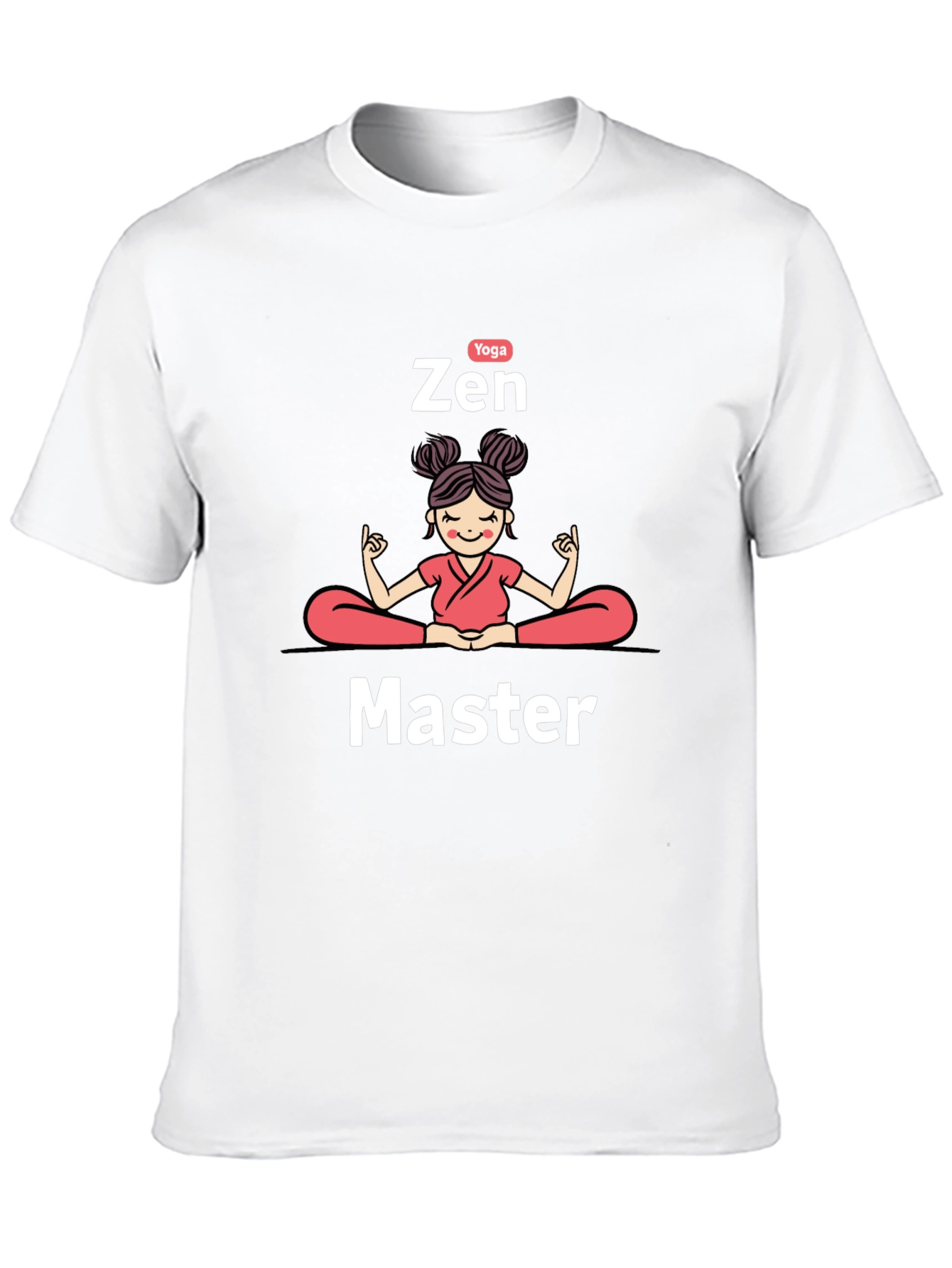 Zen Master Yoga Black T-Shirt