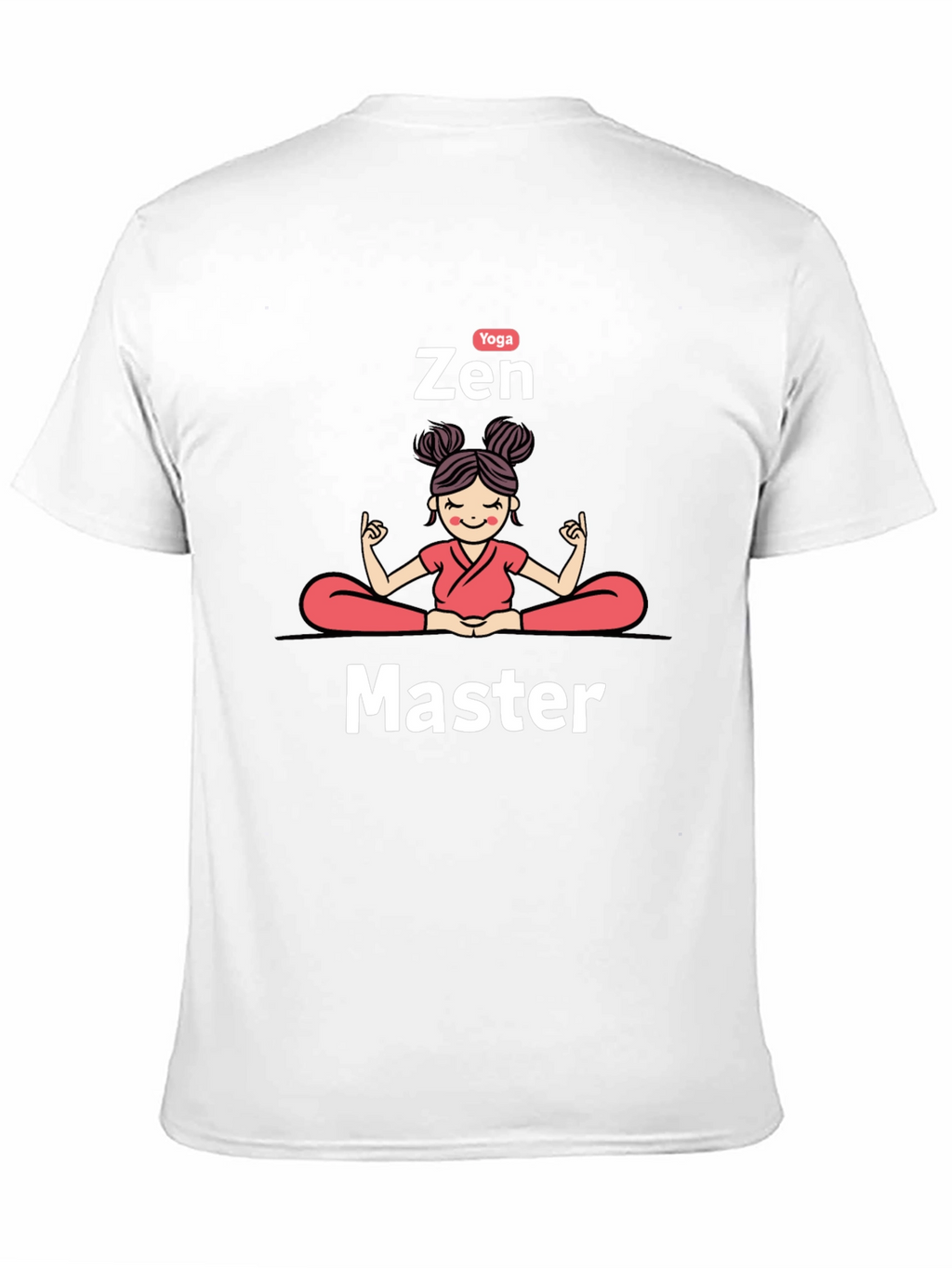 Zen Master Yoga Black T-Shirt