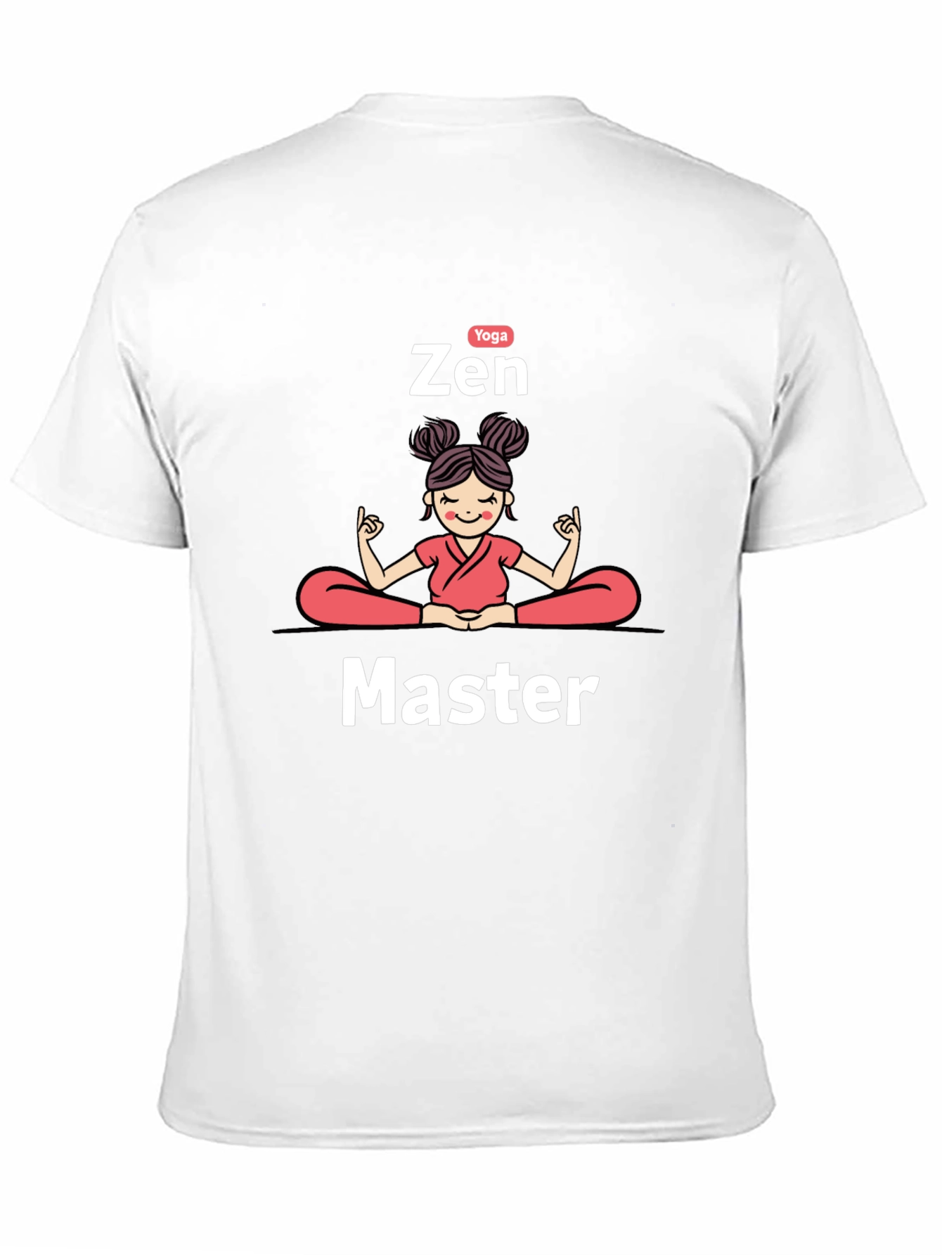 Zen Master Yoga Black T-Shirt