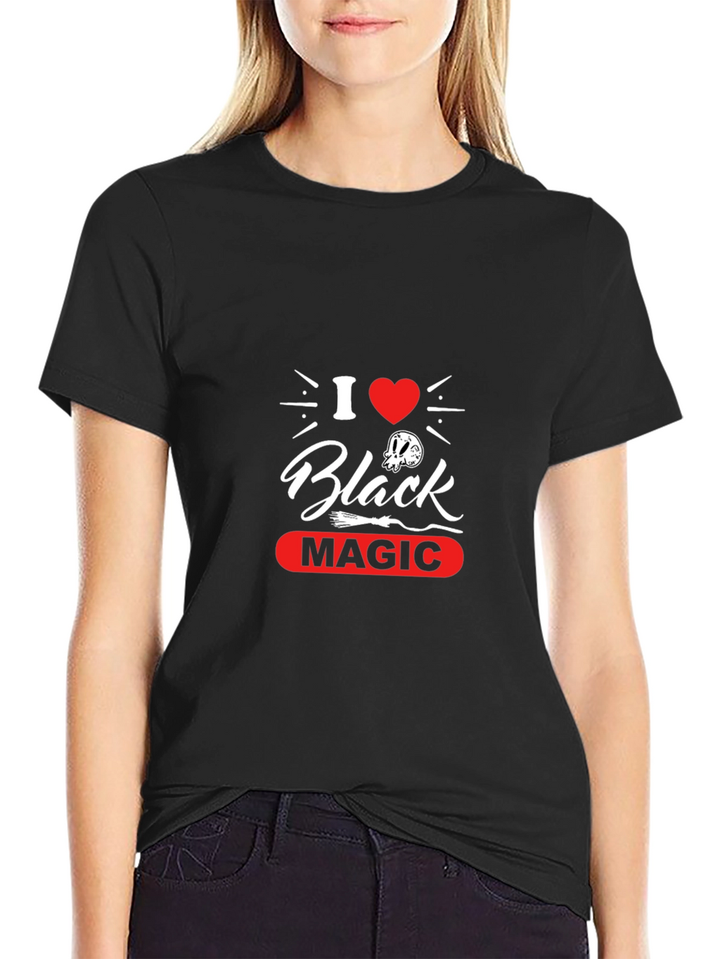 I Love Black Magic T-Shirt - Halloween Tee