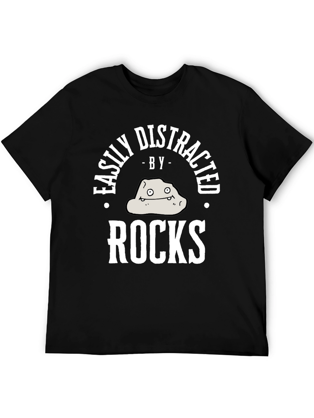 Easily Distracted By Rocks T-Shirt