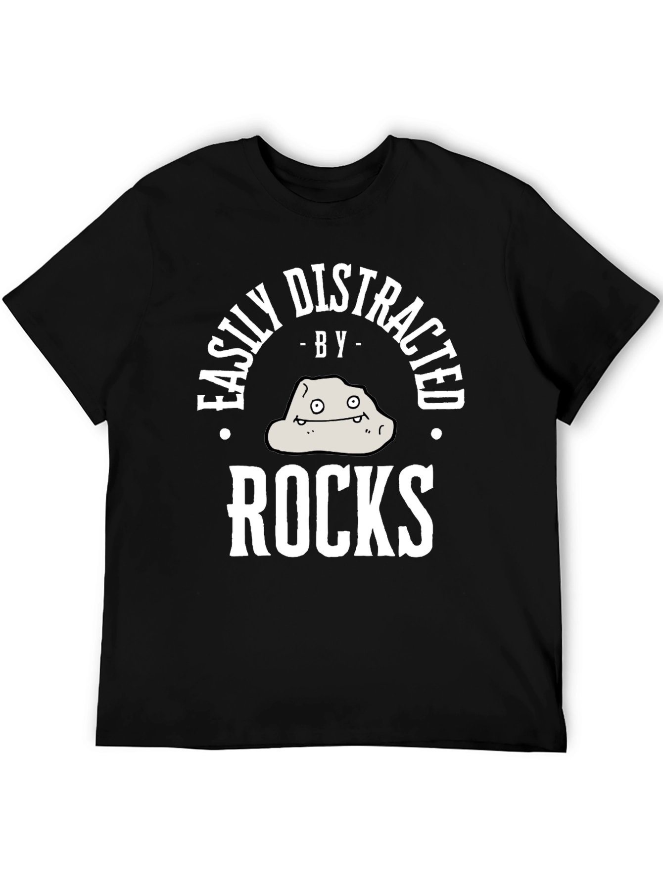Easily Distracted By Rocks T-Shirt