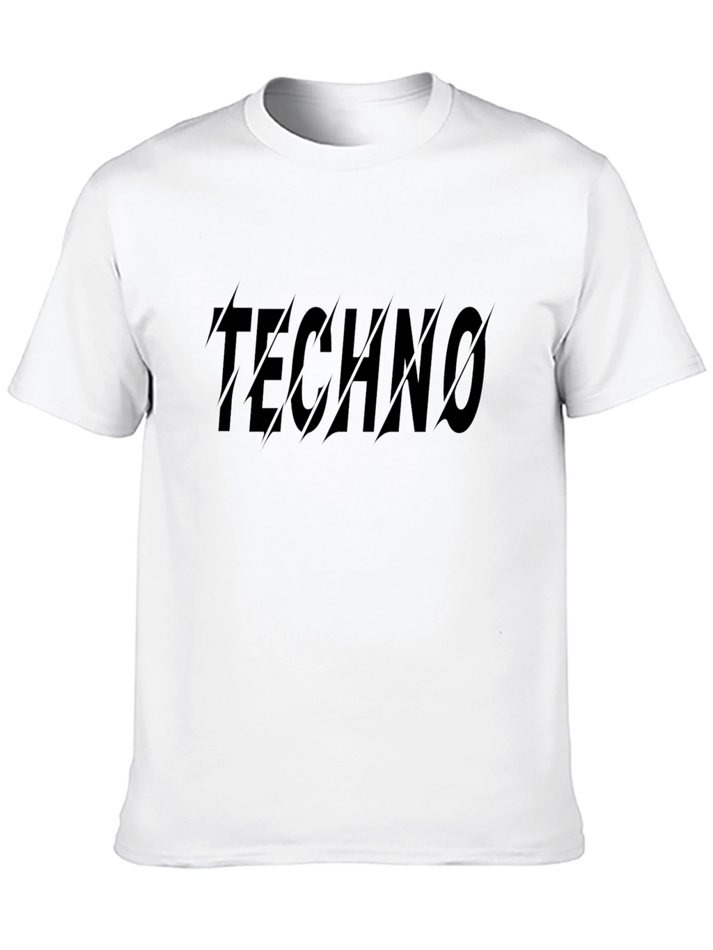 Techno Graphic Black T-Shirt