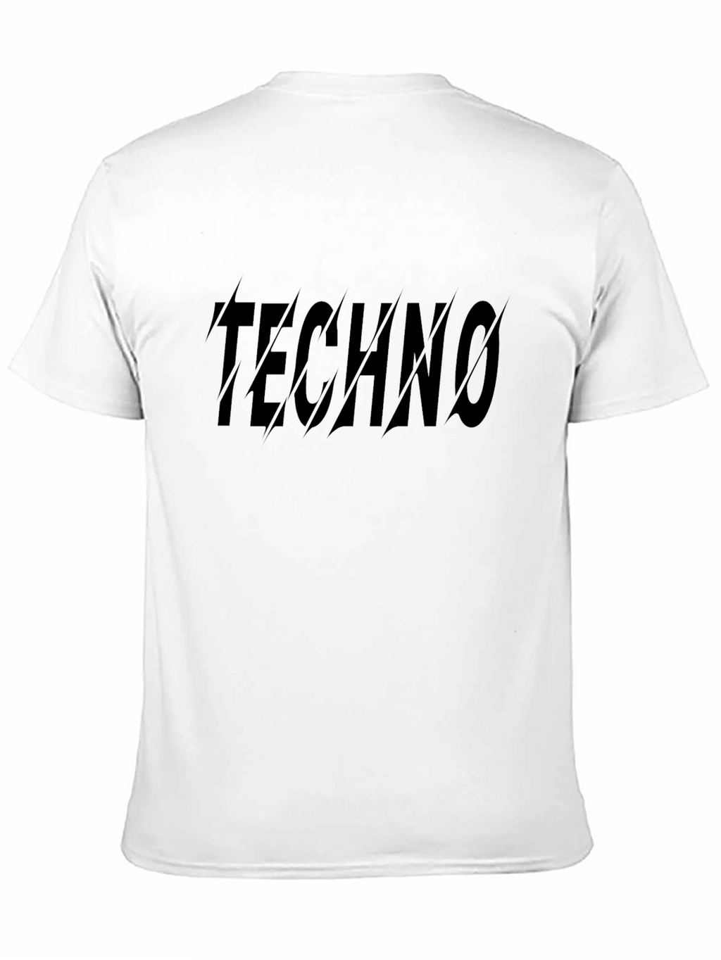 Techno Graphic Black T-Shirt