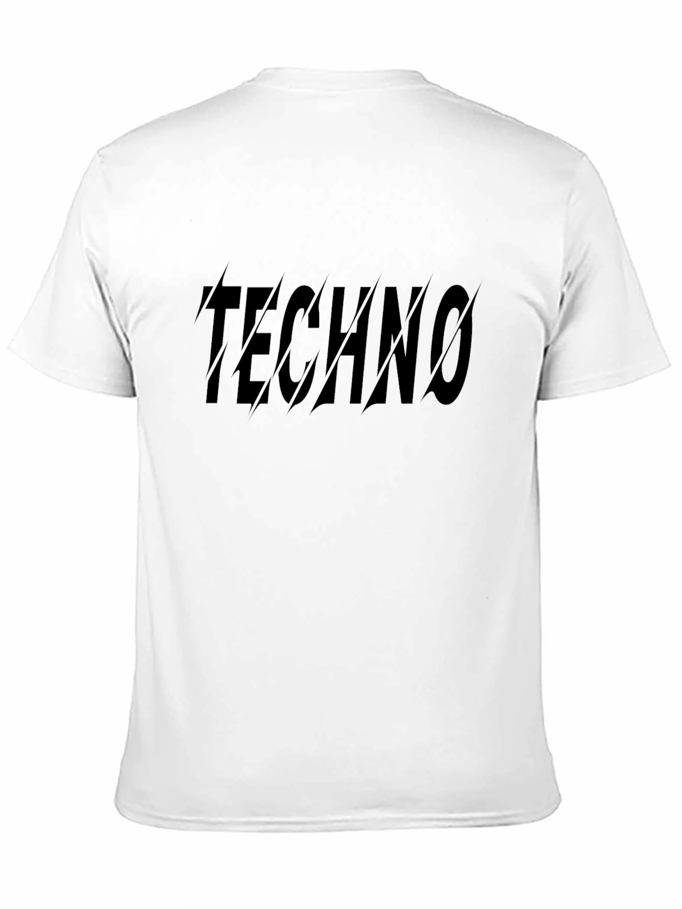 Techno Graphic Black T-Shirt