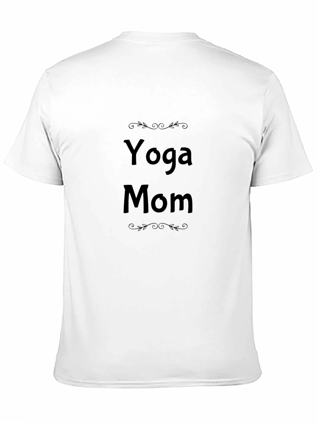 Yoga Mom Black T-Shirt - Stylish Comfort
