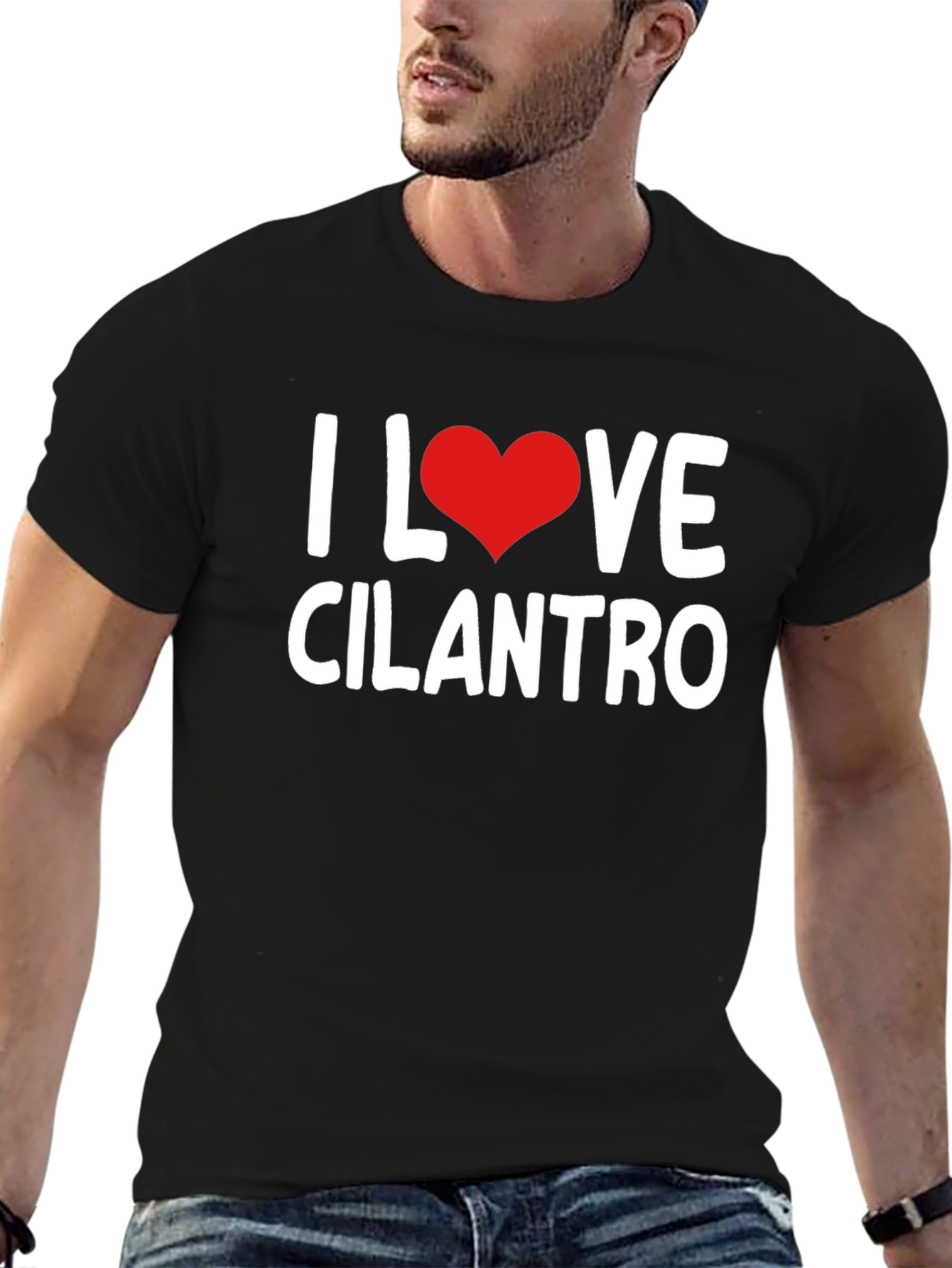 I Love Cilantro Graphic T-Shirt
